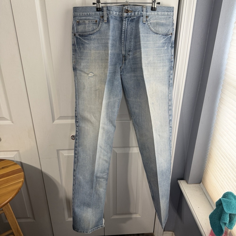 Nautica Jeans Co STARCHED Relaxed Straight Leg Jeans Men's Size 36 X 34 Western